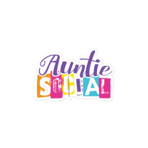 Auntie Social Sticker